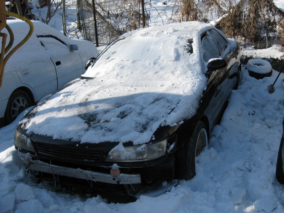 Preparation  painting - Toyota Mark II 25L 1995