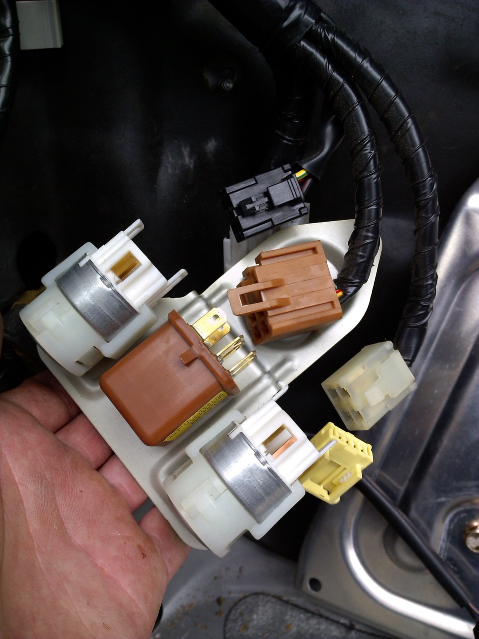 Перекидка руля (справа налево) часть II — Subaru Forester (SG), 2,5 л ...