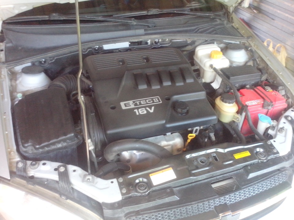 Чистка дроссельной заслонки — Chevrolet Lacetti 5D, 1,4 л., 2007 года ...