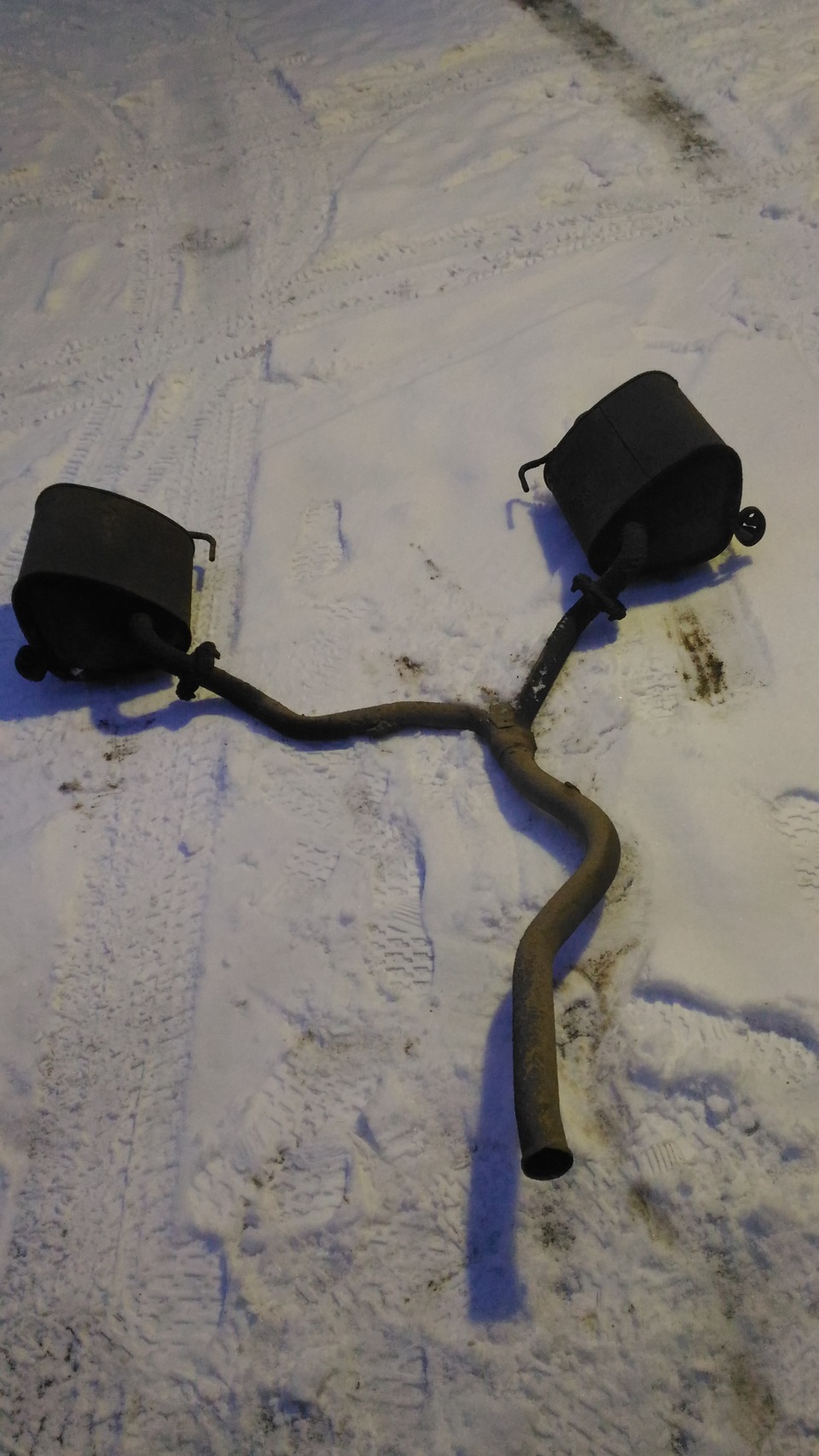 глушитель сломался или спорт выхлоп — DRIVE2