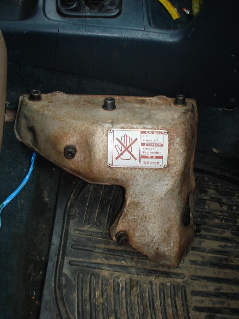 Тепловой экран на коллектор — часть первая — Toyota Camry (XV10), 2,2 л ...
