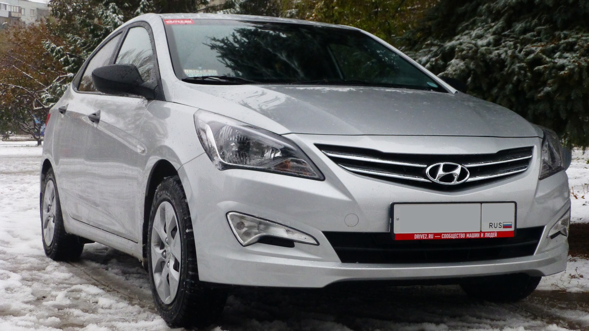 Hyundai Solaris 1.4 бензиновый 2015 | Солнечный ветер на DRIVE2