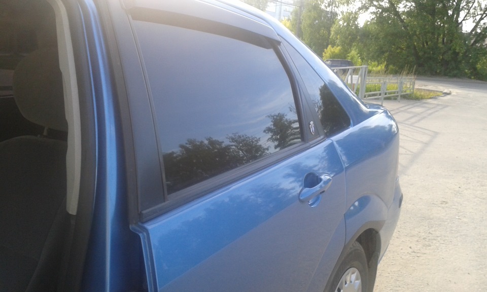 тонировка — Ford Focus Sedan I, 1,8 л, 2003 года | стайлинг | DRIVE2