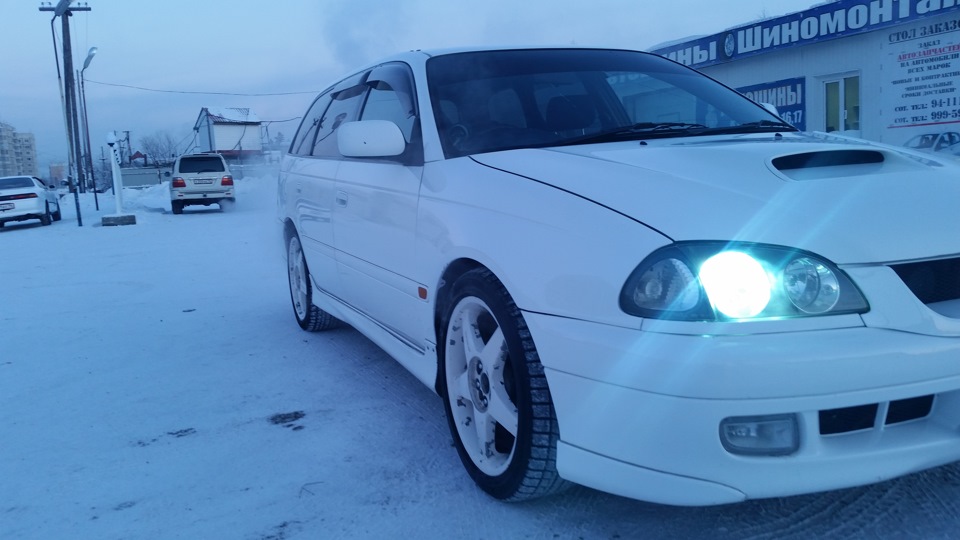 Тросики ручного тормоза — Toyota Caldina (210), 2 л, 1998 года ...