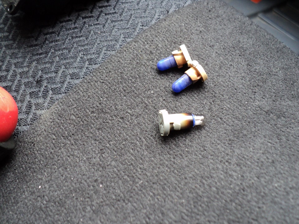 Подсветка печки на диодах — Nissan Bluebird (U14), 1,8 л, 2001 года ...