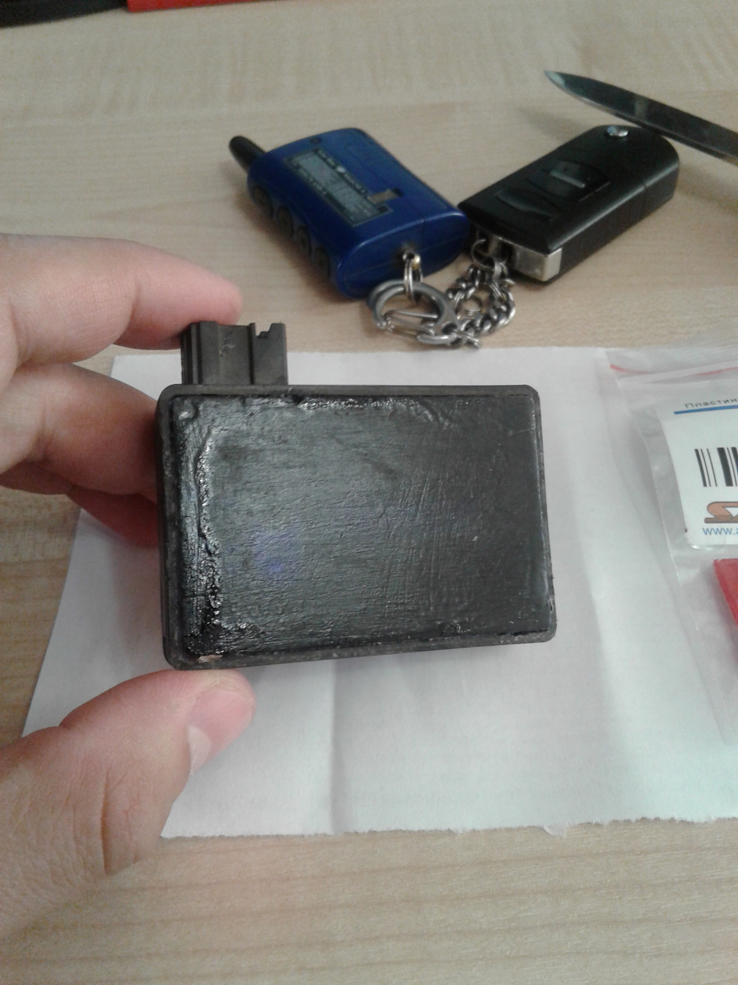 Переклейка датчика дождя. — Mazda 6 (2G) GH, 1,8 л, 2008 года | своими ...