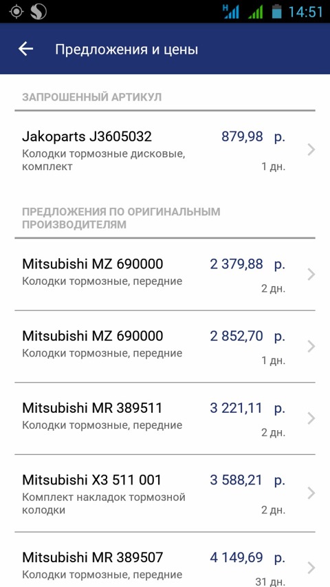 MR389511 Колодки тормозные Mitsubishi | Запчасти на DRIVE2