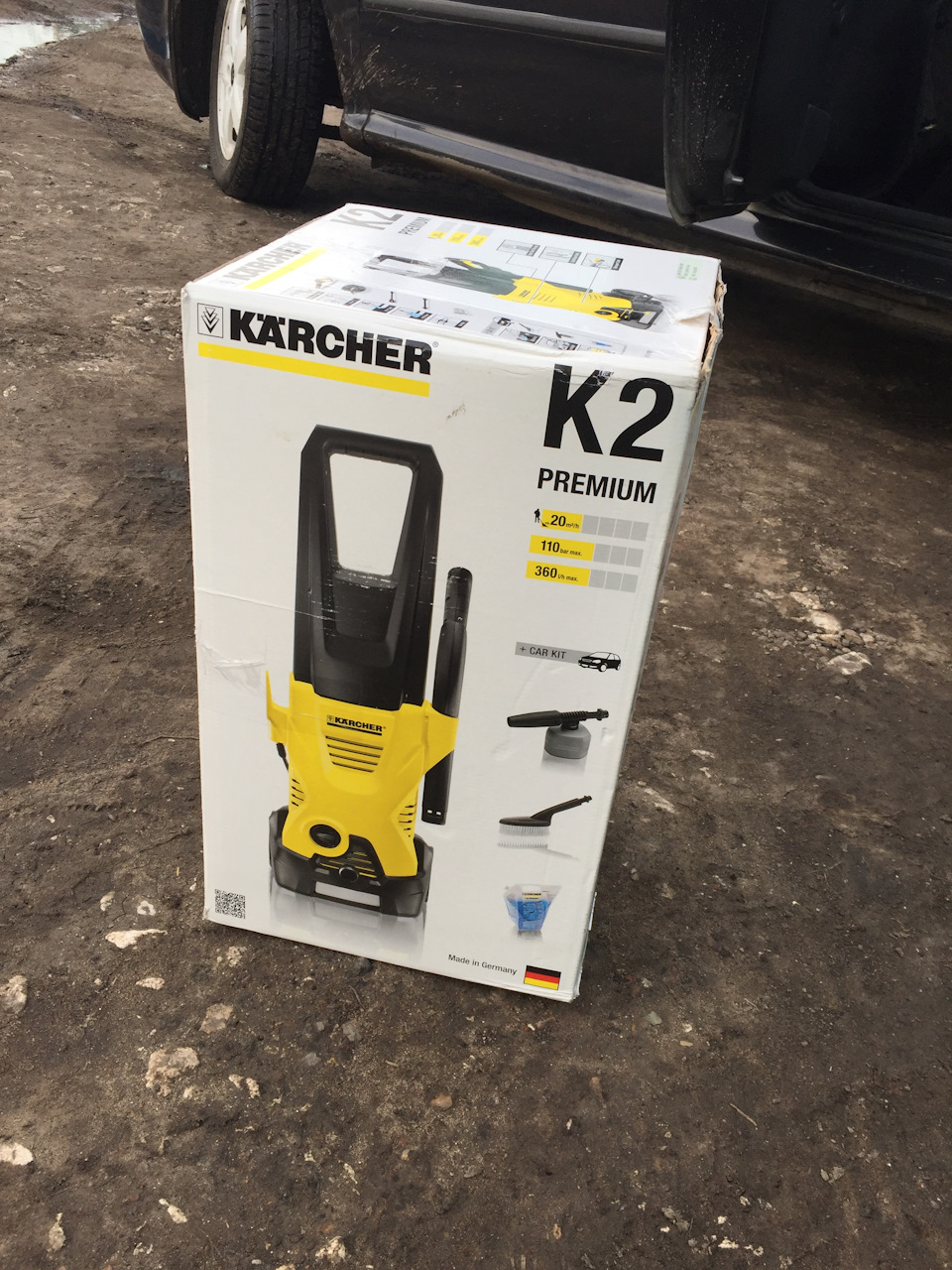 Karcher K2 Premium тест — Skoda Octavia A4 Mk1, 1,4 л, 2010 года | мойка |  DRIVE2