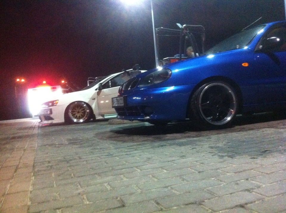 Открытие сезона ч.2 (про задний развал) — Daewoo Lanos, 1,5 л., 2008 ...