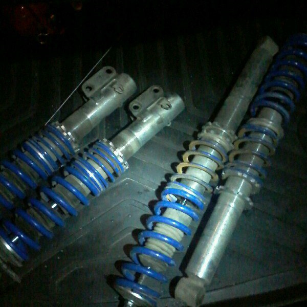 Койловеры — Volkswagen Jetta II, 2 л, 1990 года | тюнинг | DRIVE2