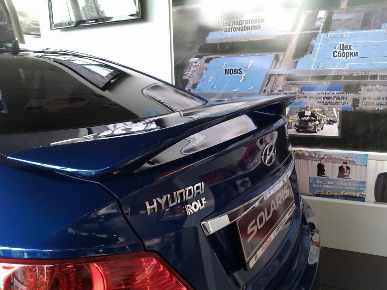 прибамбасы для Solaris — Hyundai Solaris, 1,6 л, 2011 года | аксессуары ...
