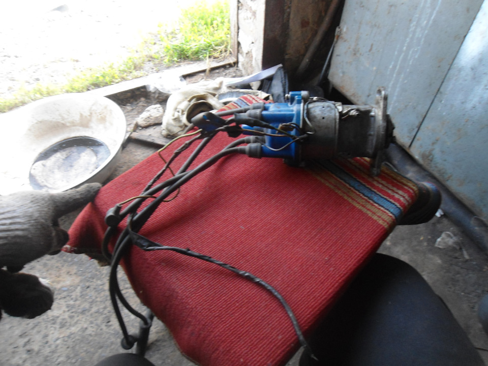 разборка трамблера — Ford Escort Mk3, 1,3 л, 1983 года | своими руками ...