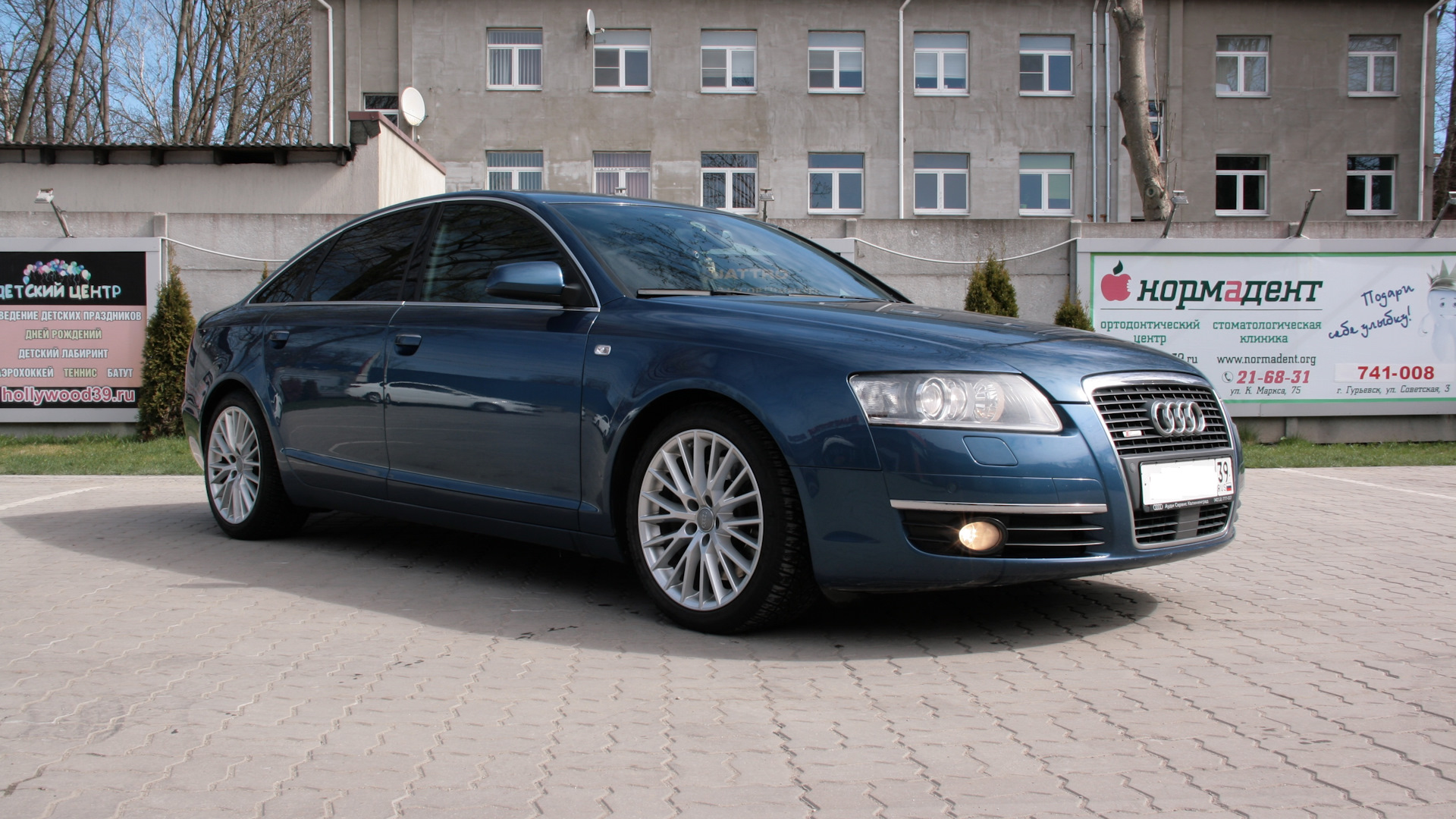 Audi A6 (C6) 2.7 дизельный 2008 | Stratos Blue Pearl на DRIVE2