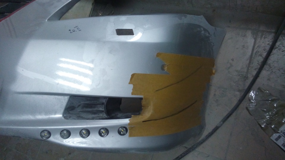 Элероны на бампер — изготовление. — Сообщество «Автотюнинг» на DRIVE2