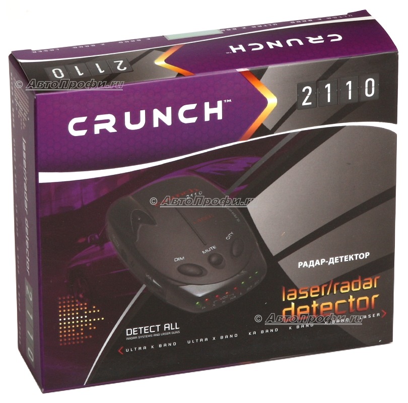 Антирадар crunch 2110 инструкция по применению