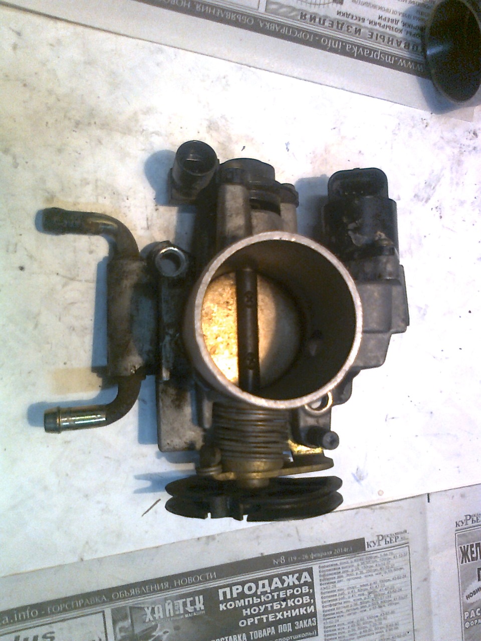 Доработка дроссельной заслонки — Daewoo Lanos, 1,5 л, 2003 года ...