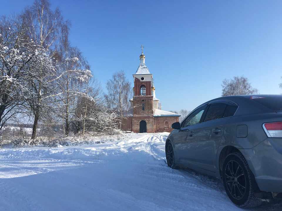 Поездка в Калужскую область. Козельск — Toyota Avensis III, 2 л, 2010 ...