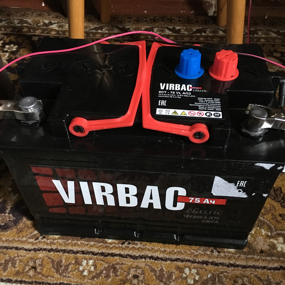 Отжился старый аккумулятор( — ГАЗ 3102, 3,4 л, 1999 года | электроника ...