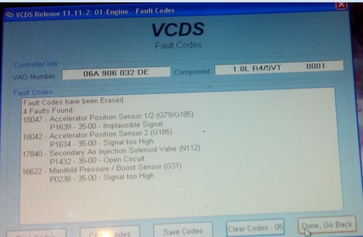 vag fault code 00096