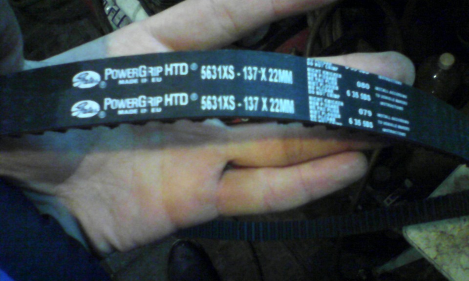 замена гидрокомпенсаторов и ремня грм с помпой — Lada Приора хэтчбек, 1 ...