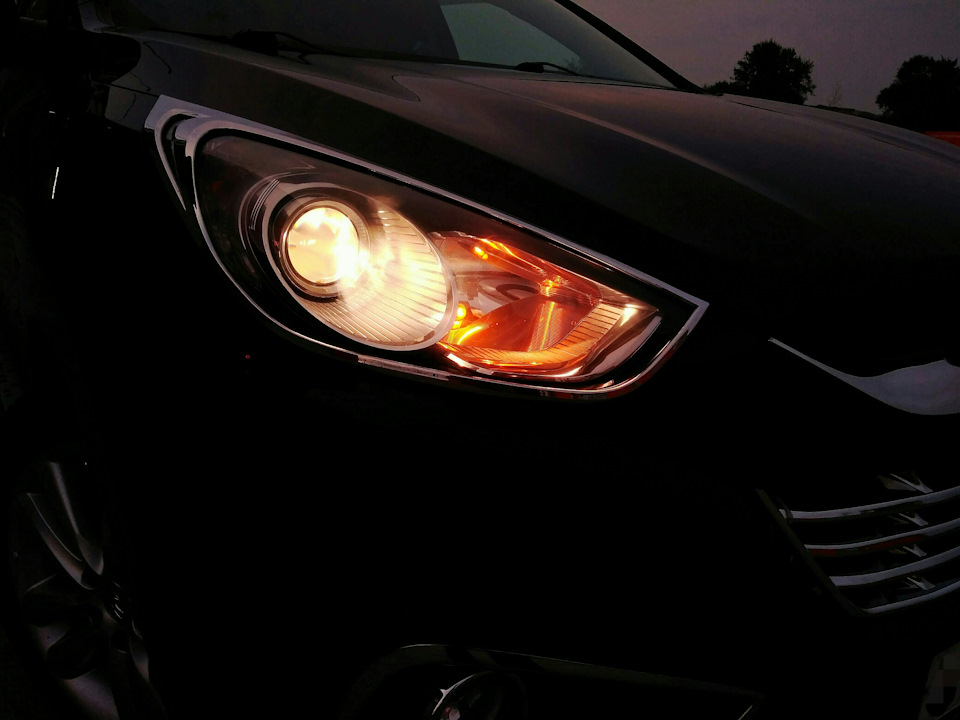 Лампы Н7 от PIAA — Hyundai ix35, 2 л, 2012 года | фотография | DRIVE2