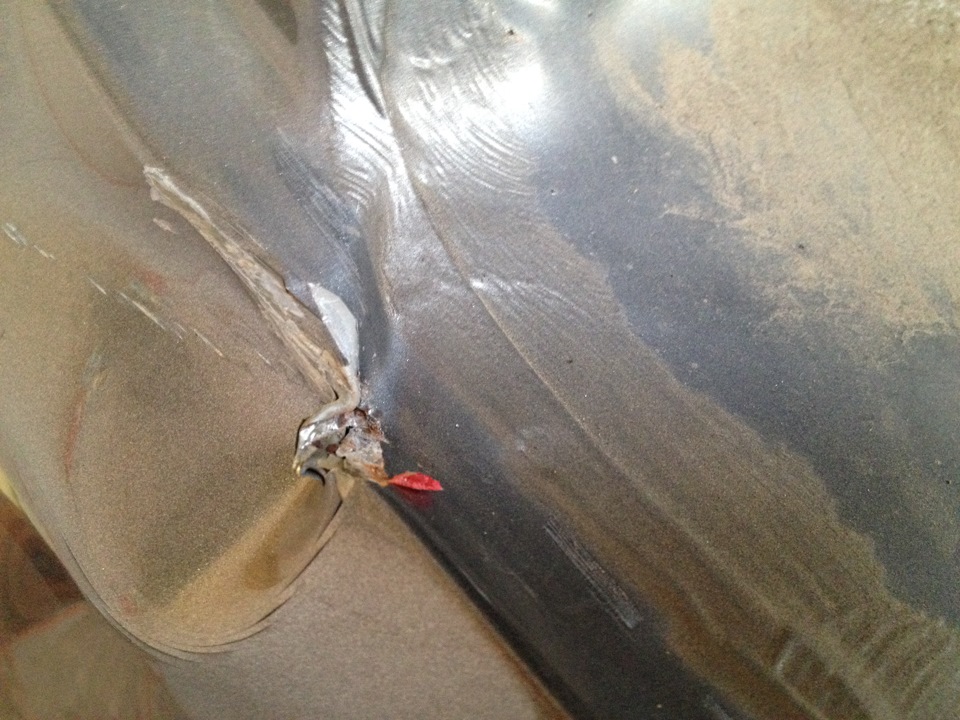 Рихтовка крыла или мороженное за 5000грн. ((( — MG 350, 1,5 л, 2012 ...