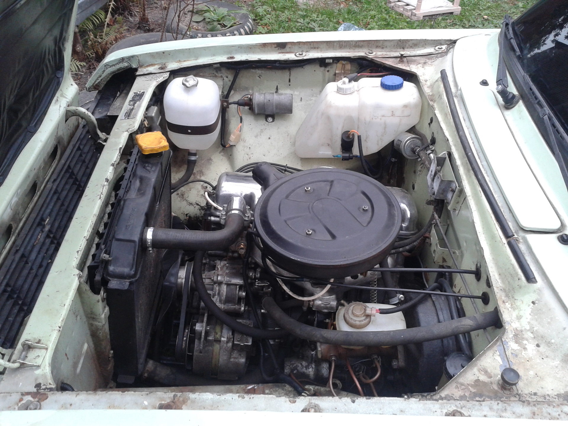 Перенос АКБ в багажник — Москвич 2140, 1,7 л, 1984 года | тюнинг | DRIVE2