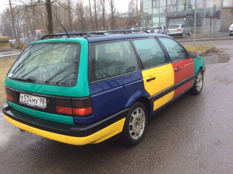 passat b3 универсал harlekin