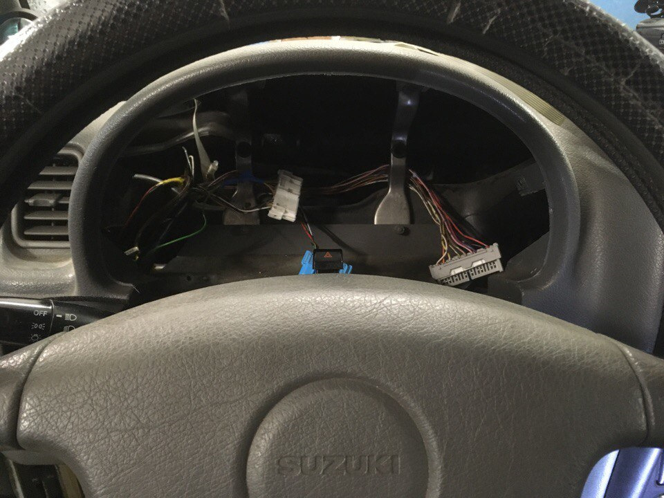 Установка Мультитроникс 731 — Suzuki Vitara (1G), 1,6 л, 1998 года ...