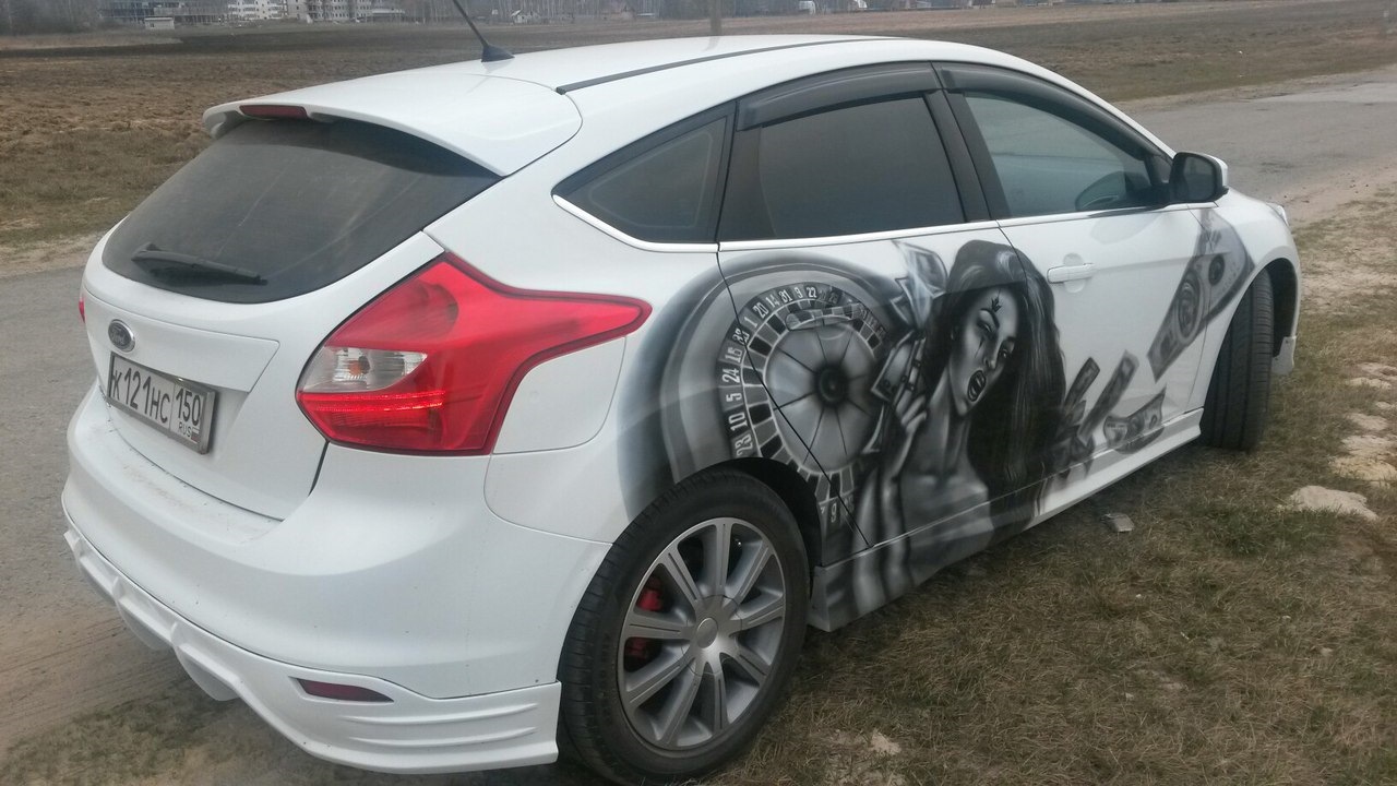 Ford Focus 3 универсал St винилография