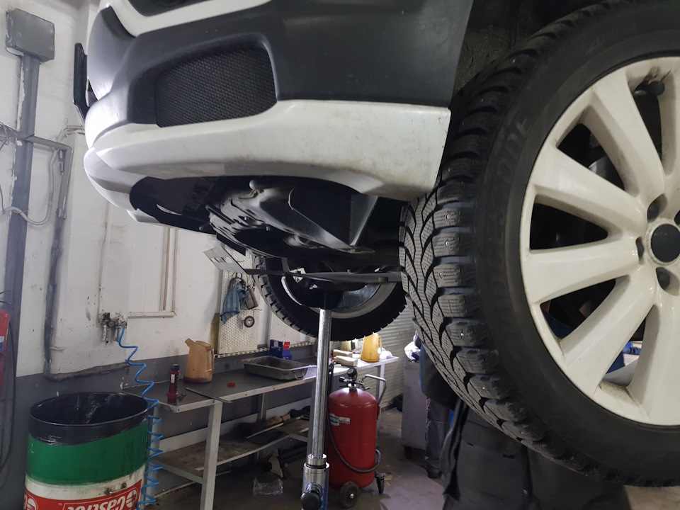 Снятие и установка метал. защиты платное! — KIA Sorento (2G)