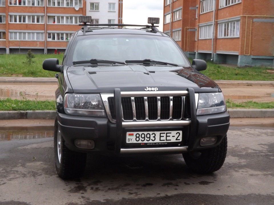 Jeep Grand Cherokee WJ С кенгурятником