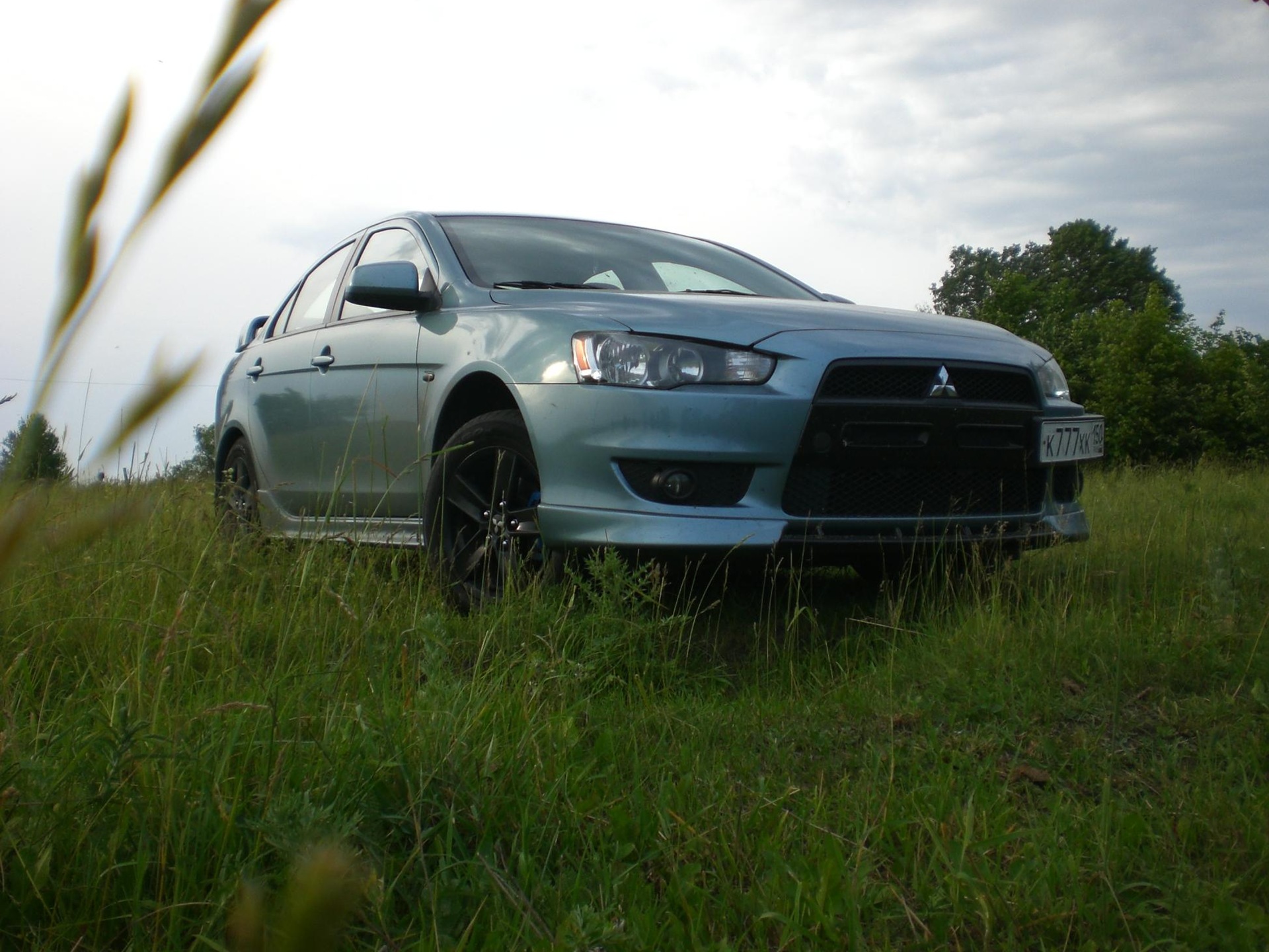 Там где пахнет сеном и … выхлопными — Mitsubishi Lancer X, 2 л, 2008 ...