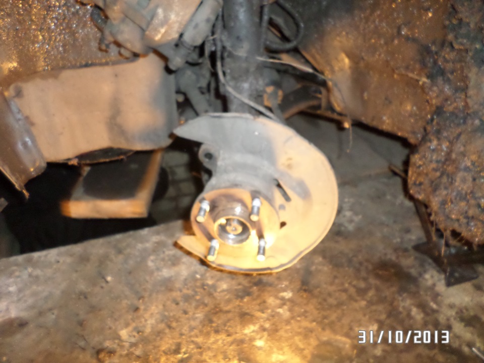 Подшипники передних ступиц — Geely Vision, 1,8 л, 2008 года | своими ...