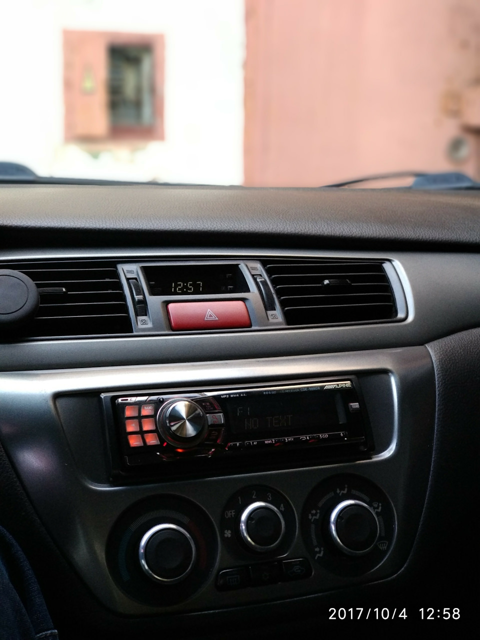 Климат вместо кондиционера — Mitsubishi Lancer IX, 1,6 л, 2008 года ...