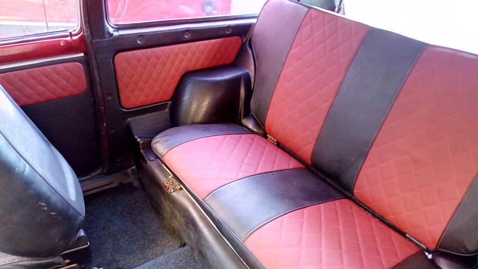 Тюнинг салона Нива 4х4: перетяжка сидений и отделка багажника алюминием