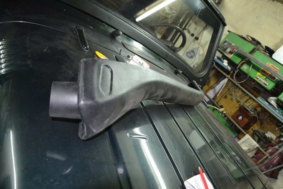 Шноркель — УАЗ 315195 Hunter, 2,7 л, 2008 года | своими руками | DRIVE2