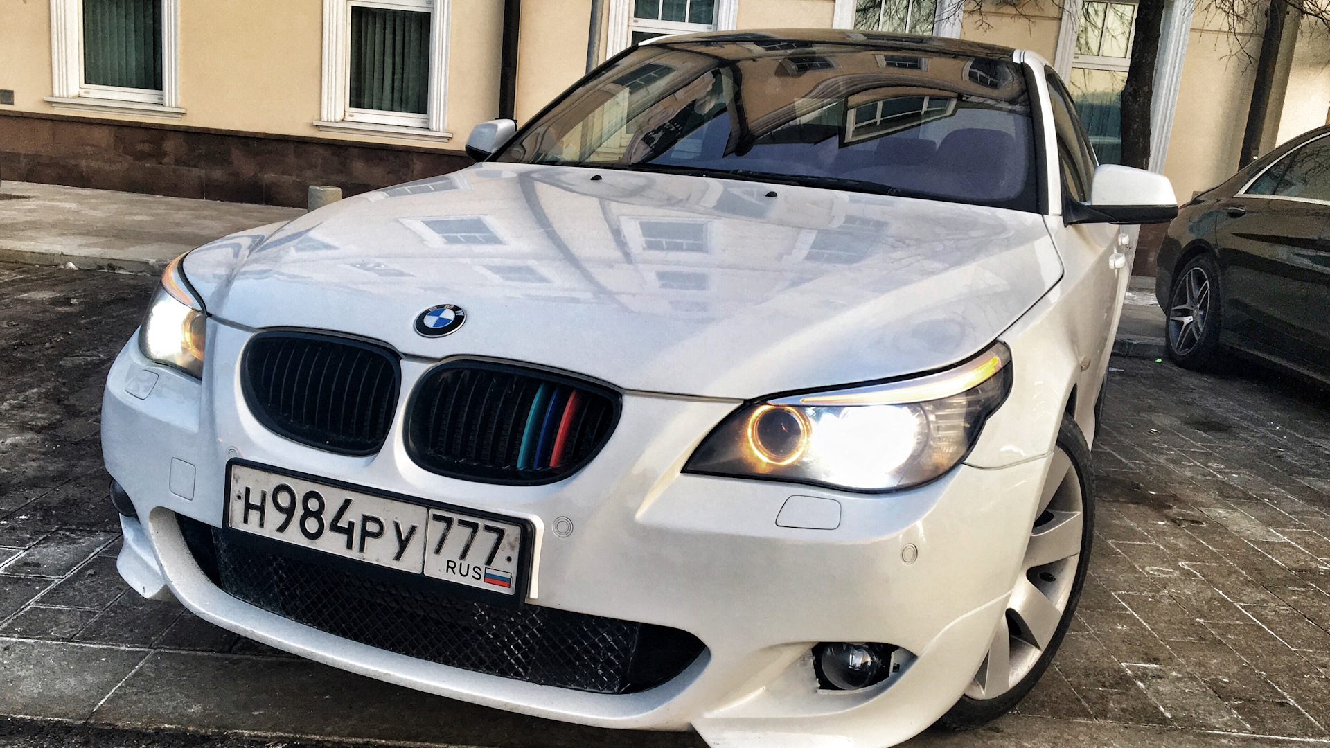 BMW 5 series (E60) 3.0 дизельный 2009 | Alpinweiss Барс-сука на DRIVE2