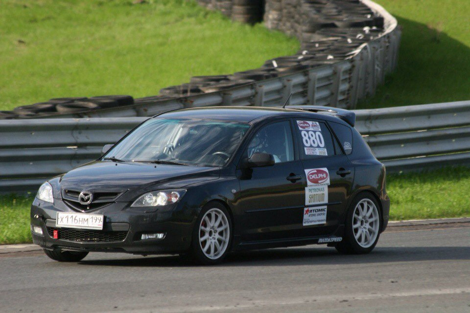 RHHCC 2-ой этап. Смоленск 07.05.16 — Mazda 3 (1G) BK, 2 л, 2007 года ...