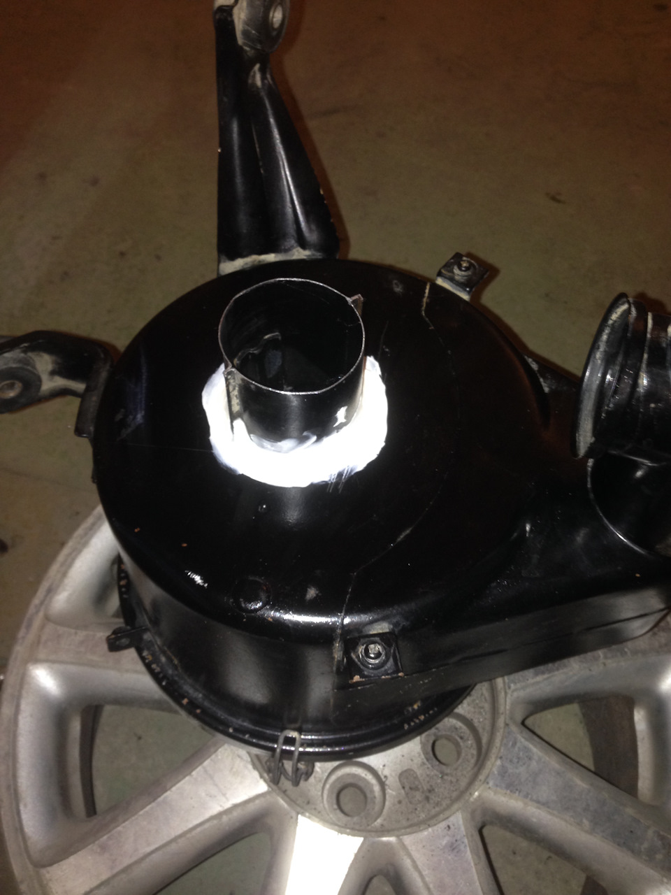 12. Перенос забора воздуха — Daihatsu Rocky (2G), 1,6 л, 1992 года ...