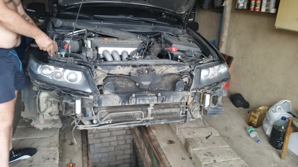 Наш хонда Сервис — Honda Accord (7G), 2,4 л, 2008 года | кузовной ...