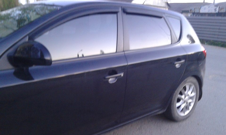 Затонировал передние стёкла — KIA Ceed (1G), 1,4 л., 2009 года ...