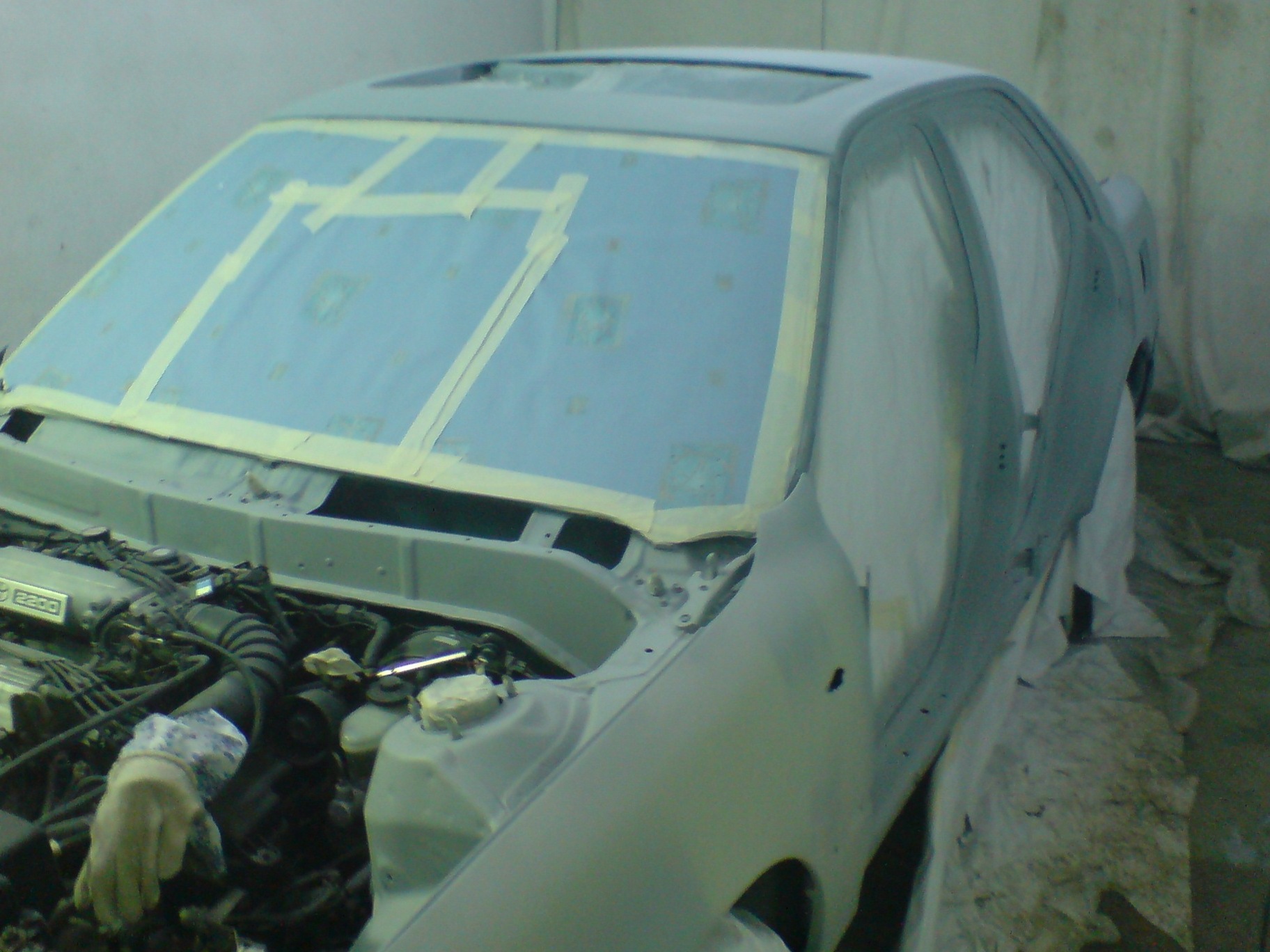 Complete disassembly assembly and painting  - Toyota Camry 22L 1993