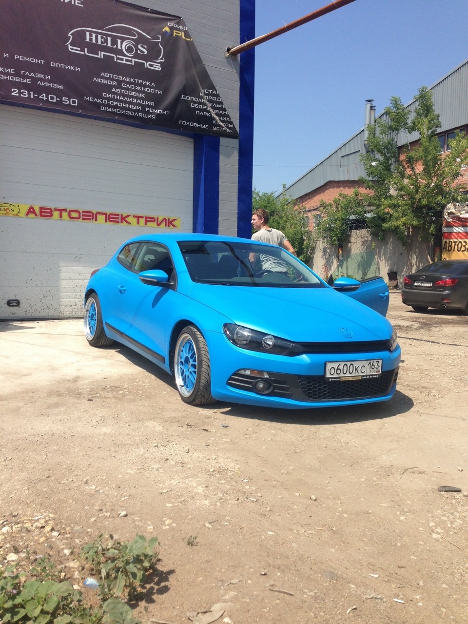 Skyblue scirocco — Сообщество «Жидкая Резина для Авто (покраска, отзывы и  советы по нанесению)» на DRIVE2