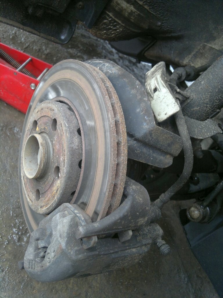 Утренняя неожиданность. — Skoda Fabia Combi Mk1, 1,4 л, 2003 года ...