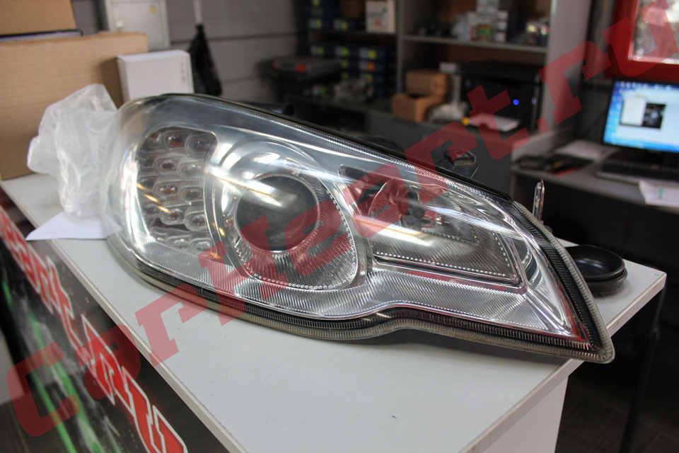 Volga Siber, замена штатных линз на биксеноновые модули Bosch ...