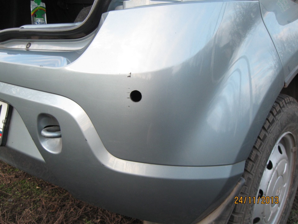 Установка парковочного радара сПАРК-4-U. — DRIVE2