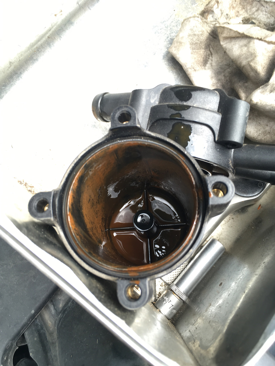 ТО ГБО и замена хомута пыльника шруса. — Acura MDX (2G), 3,7 л, 2007 ...