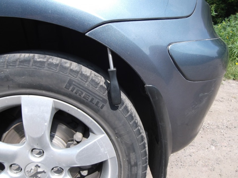 Установка парковочного радара (парктроник) Начало. — Peugeot 307, 1,6 л ...