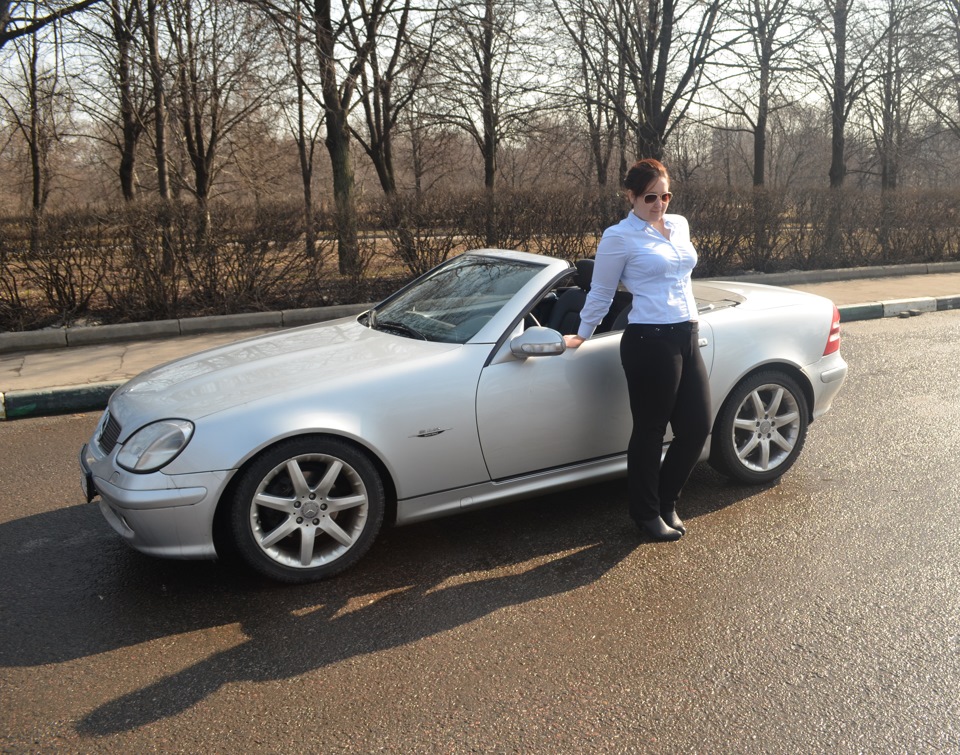 Открытие КАБРИО-сезона)) — Mercedes-Benz SLK (R170), 2,3 л, 2002 года ...